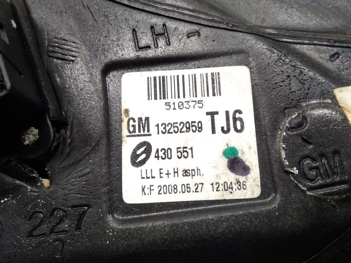 Opel Astra H GTC original Außenspiegel links starsilber Z157 Bj.2008