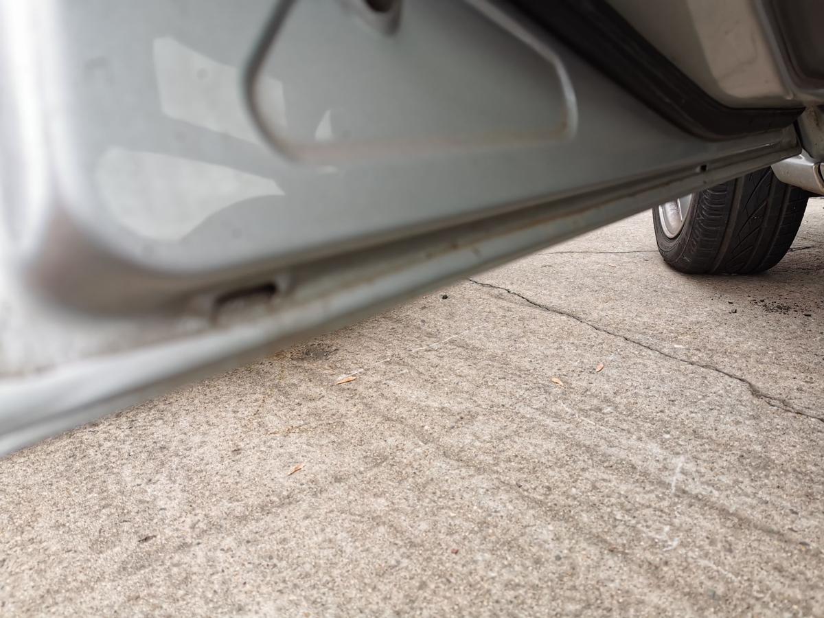 Ford Fusion JU2 Beifahrertür Tür Autotür vorn links Rohbautür Polar Silber met