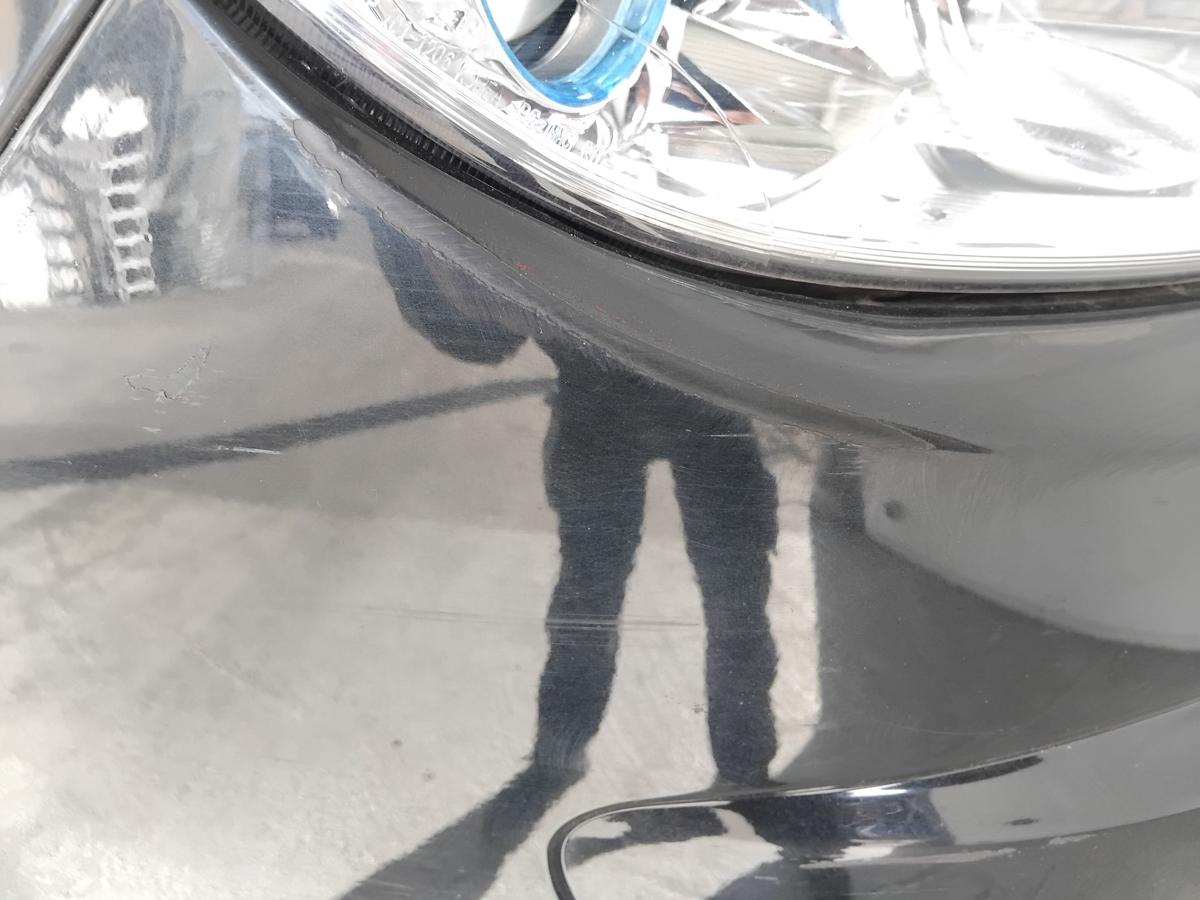 Hyundai i30 FD orig Sto&szlig;stange Stossf&auml;nger vorn 9F Stone Black besch&auml;digt BJ2008