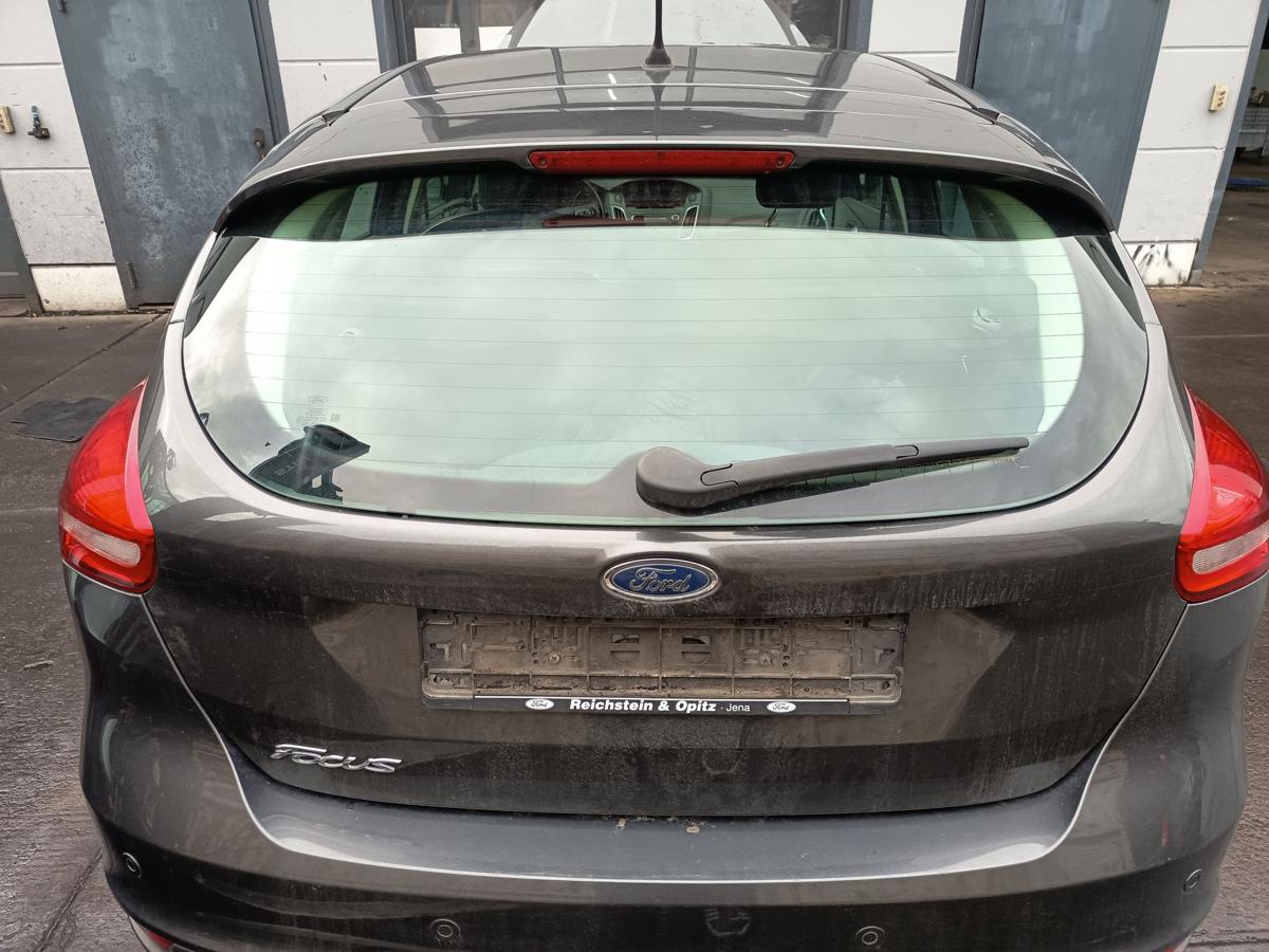 Ford Focus III Limo orig Heckklappe mit Scheibe Magnetic Grau Facelift Bj 2015
