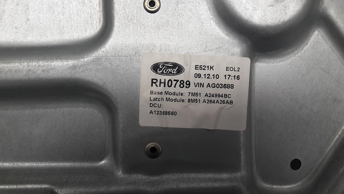 Ford Focus II DA3 orig man Fensterheber hinten rechts 5TRG Bj 2010