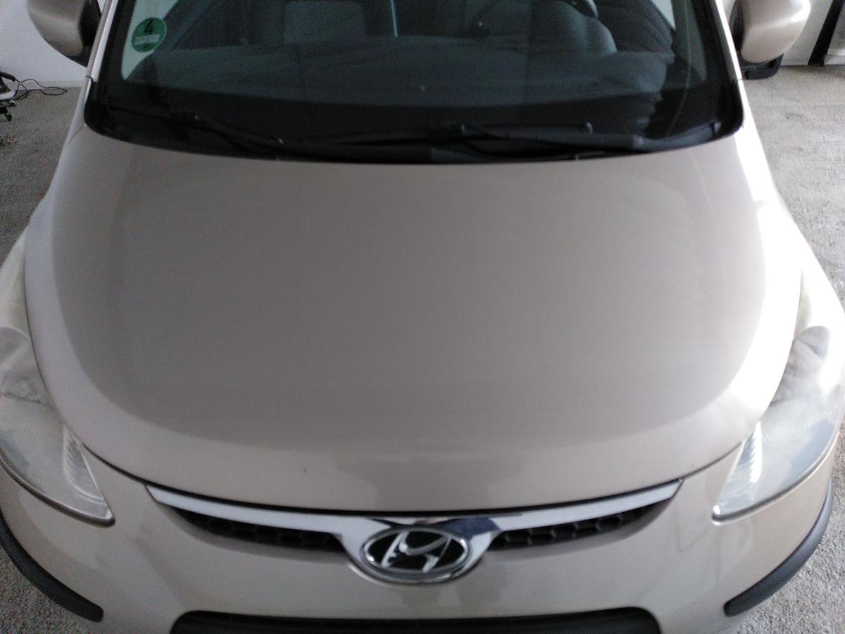 Hyundai i10 PA original Motorhaube beigemet. QZ Champagne Gold Bj.2009