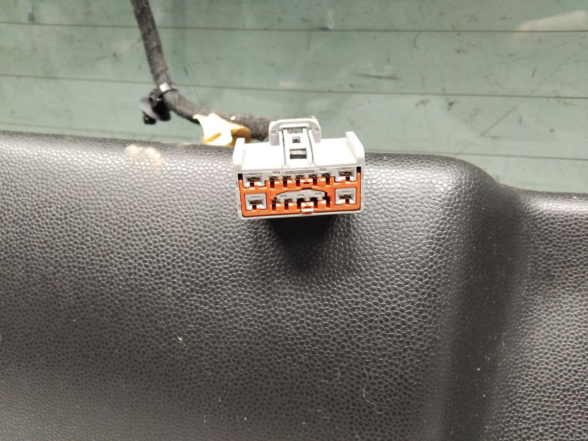 Ford Fiesta JA8 Heckklappe Polarsilbermetallic mit Heckscheibe BJ2009