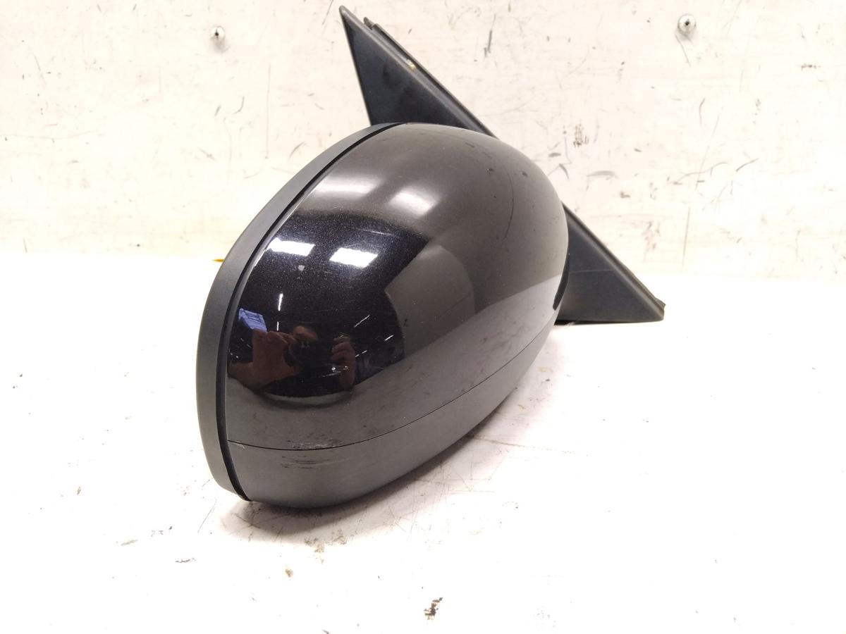 Skoda Roomster 5J original Au&szlig;enspiegel rechts elektrisch beheizt BJ2008 LF9R Blackmagic