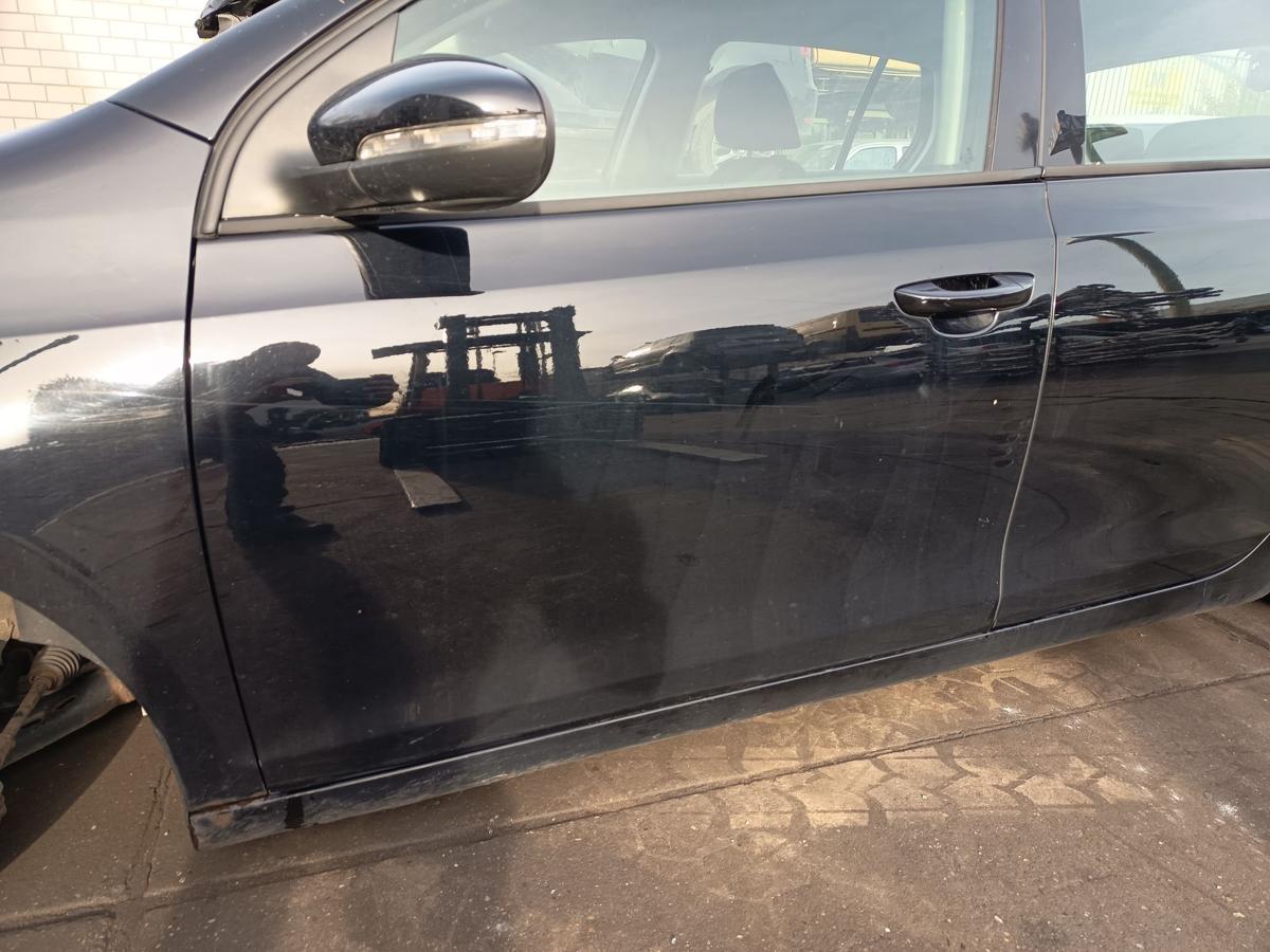 VW Golf VI 6 orig Tür vorn links 5türer L041 Schwarz Bj 2009