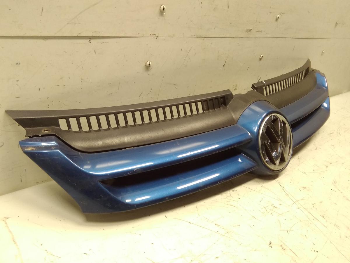 VW Golf Plus 5M original K&uuml;hlergrill olympiablaumetallic mit Emblem Bj.2006