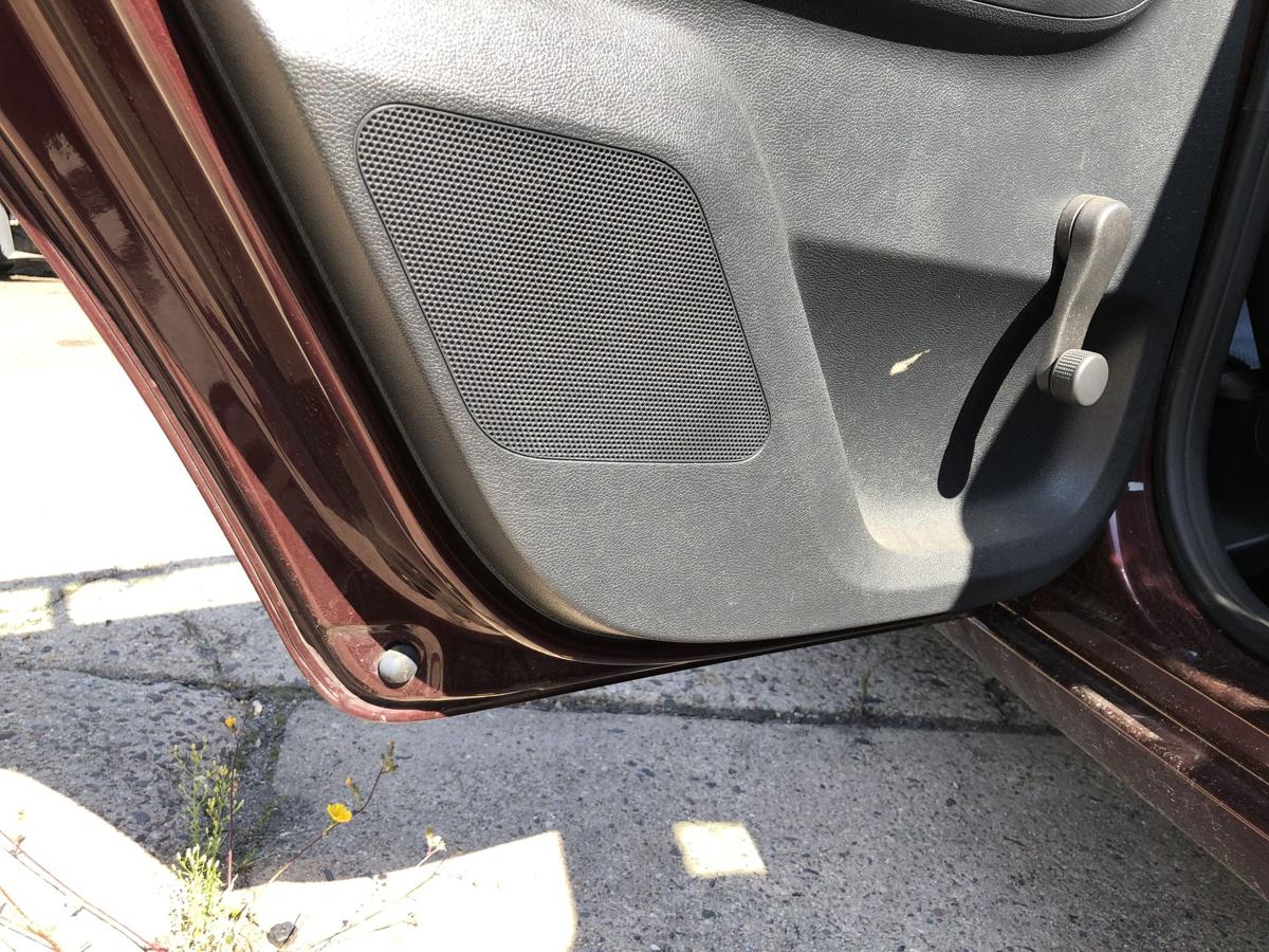 Skoda Fabia 5J Tür hinten links Fondtür 5 türer Rohbau 9893 LF3X Rosso Brunello