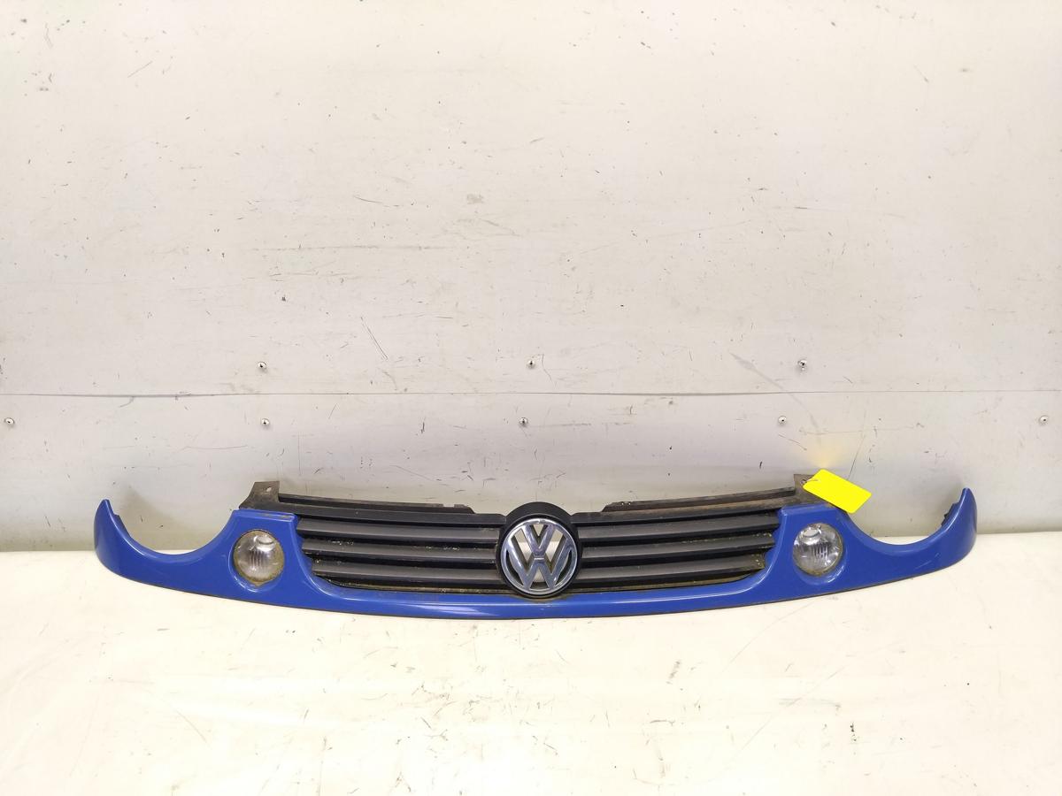 VW Lupo 6X original Frontblende blau mit K&uuml;hlergrill BJ2000