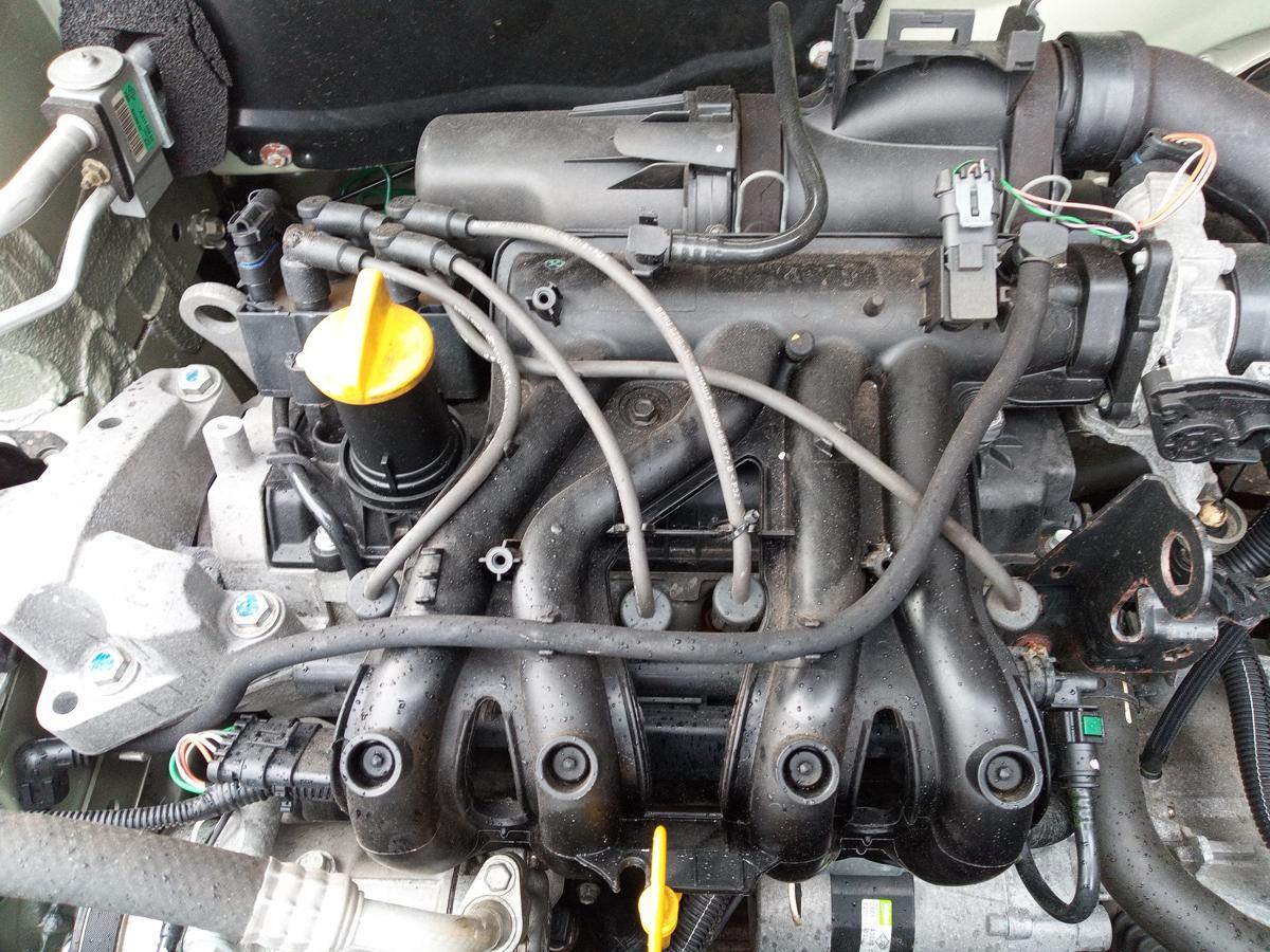 Renault Clio 2 original Motor D7F726 1,2 43KW funktionsgeprüft Bj.2007