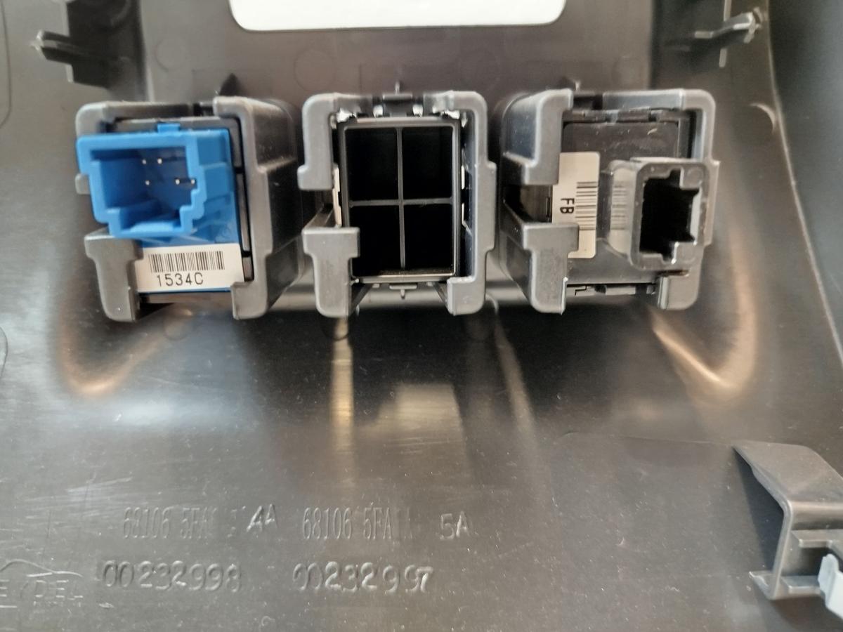 Nissan Micra K14 Innenverkleidung Armaturenbrett unten links Lenks&auml;ule