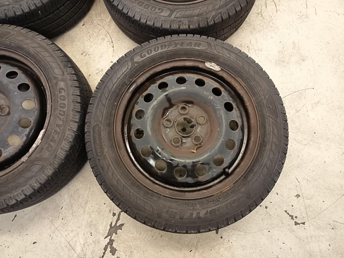 VW Sharan original Stahlfelgen 6x16 ET53 mit Sommerreifen DOT 1321