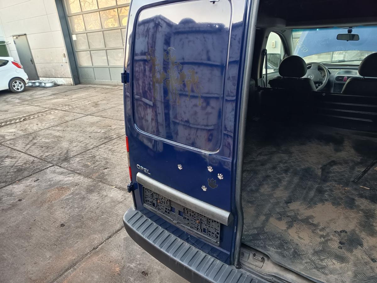 Opel Combo Kastenwagen original Heckfl&uuml;gelt&uuml;r links 20Z Royalblau Bj 2002