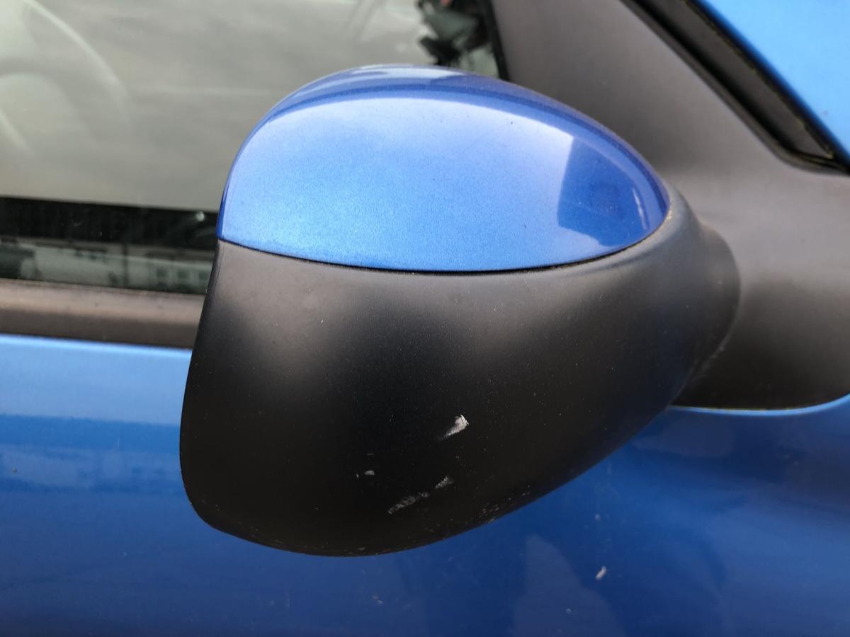 Peugeot 206CC Typ 2D Au&szlig;enspiegel rechts elekt R&uuml;ckspiegel KMF Poseidon Blau