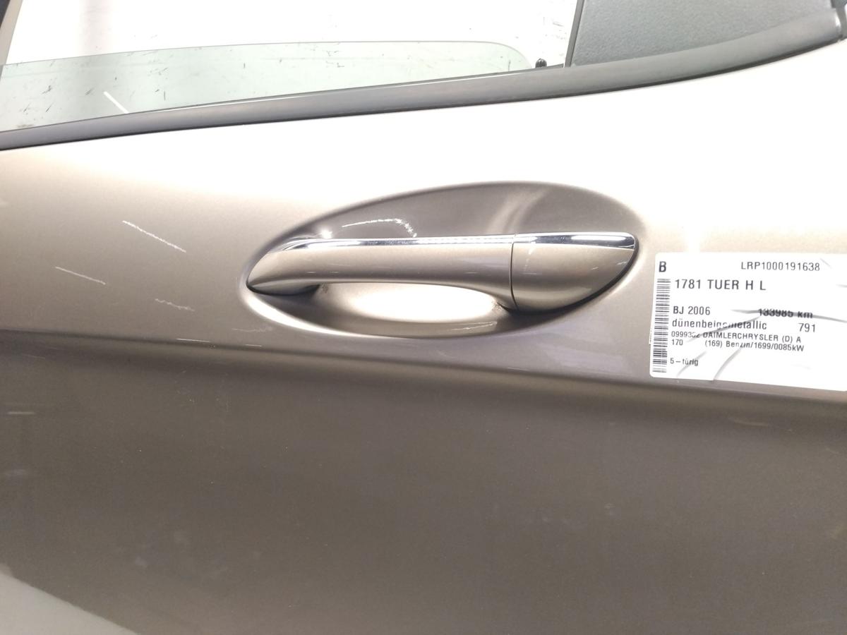 Mercedes A-Klasse W169 T&uuml;r hinten links d&uuml;nenbeigemetallic 791 BJ2006