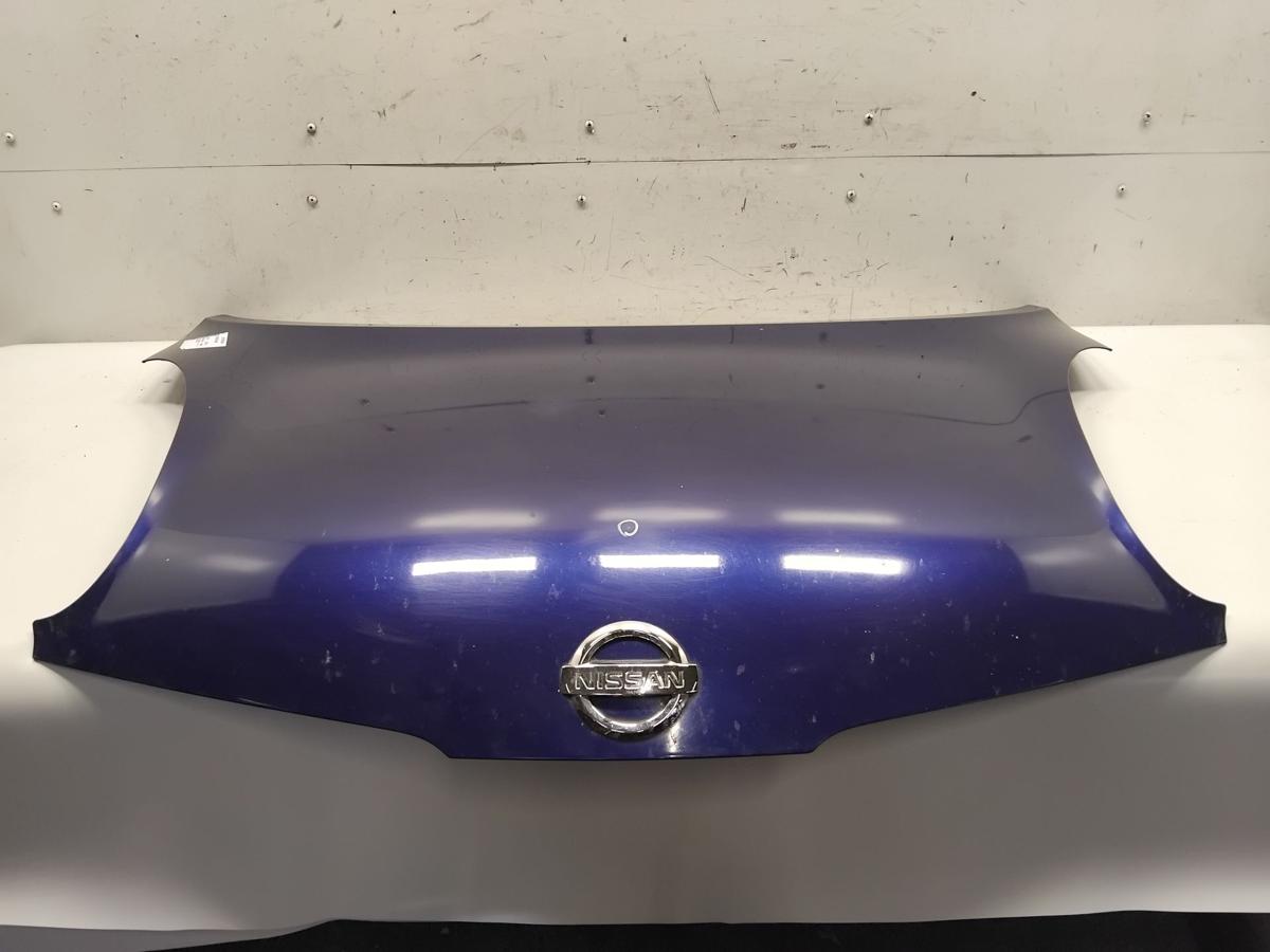 Nissan Micra K12 original Motorhaube Deckel vorn BW6 Dark Blue Metallic BJ2003