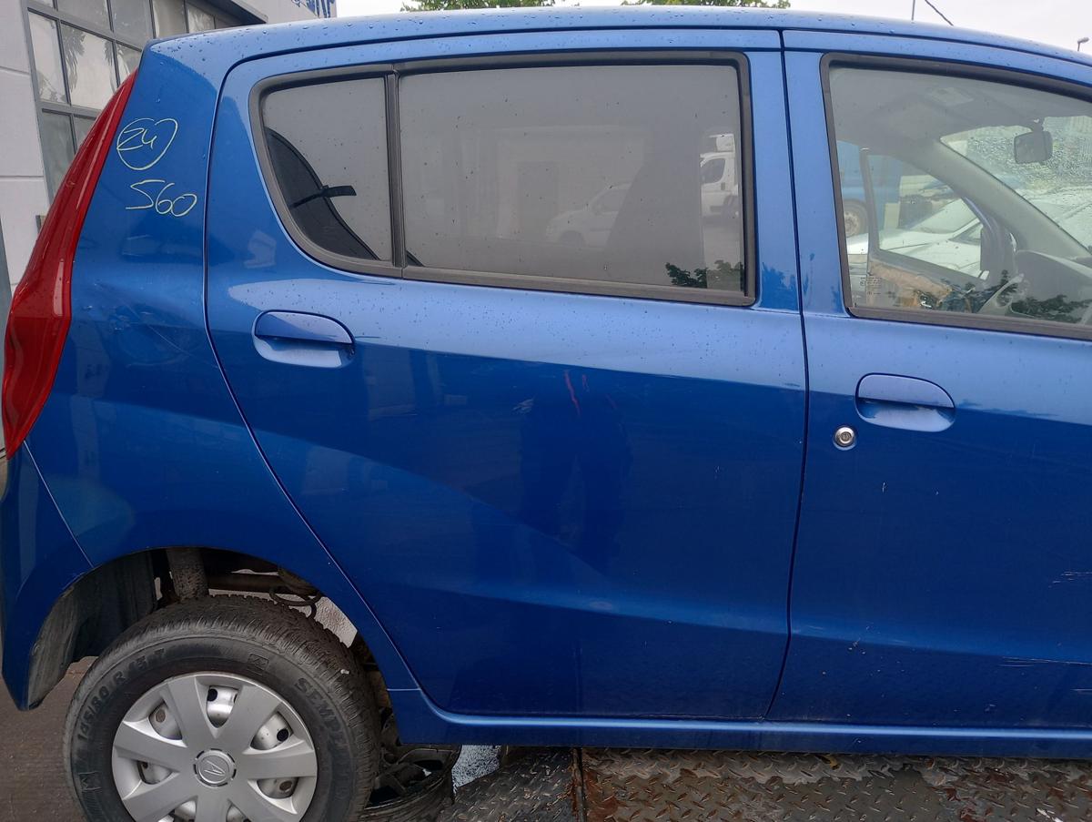 Daihatsu Cuore L276 orig Rohtür hinten rechts Fond B58 Blau Bj 2009