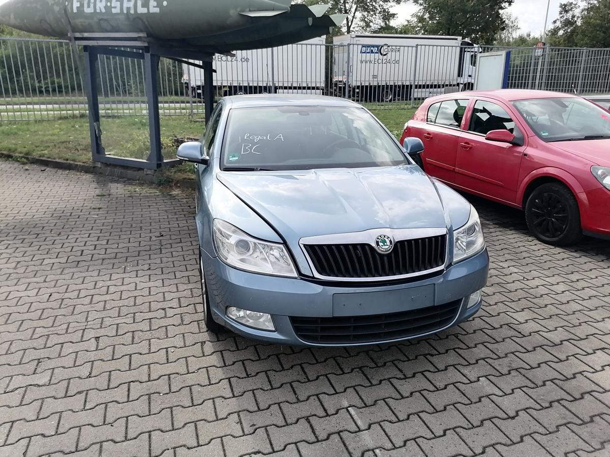 Skoda Octavia 2 original Tür vorn rechts LF5X Satin Grey Rohbau Bj.2010