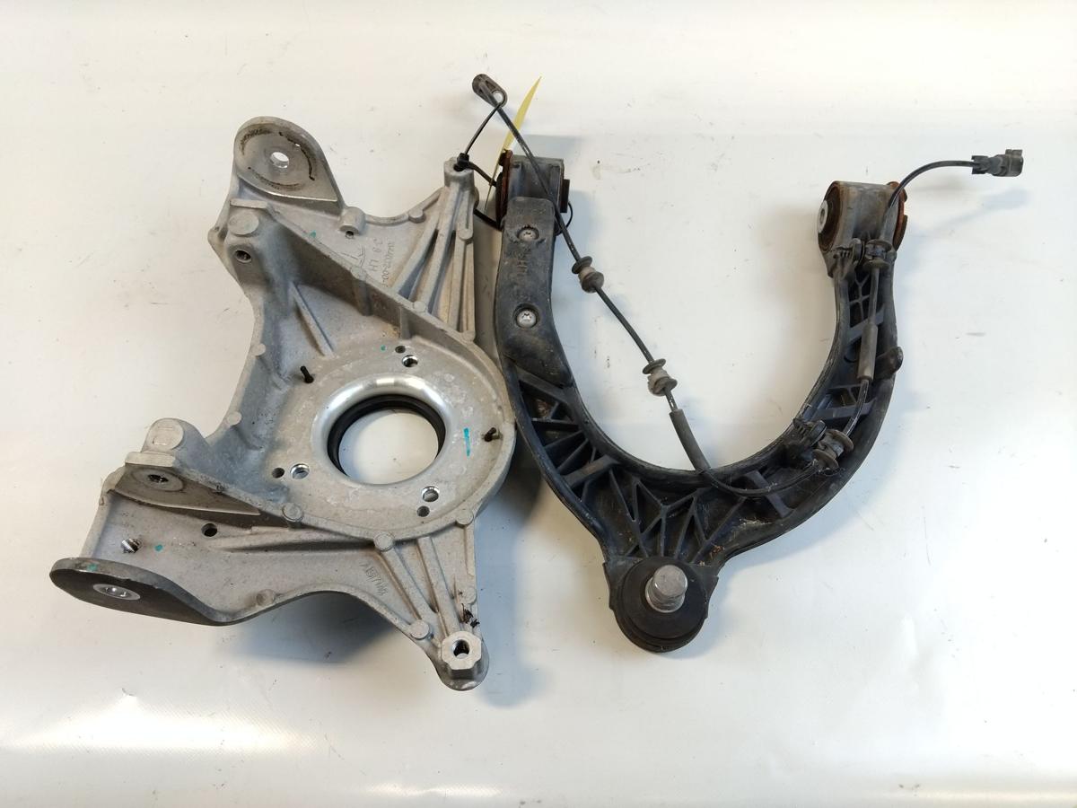 Tesla Model 3 original Querlenker Vorderachse links oben mit Lagerbock BJ2019