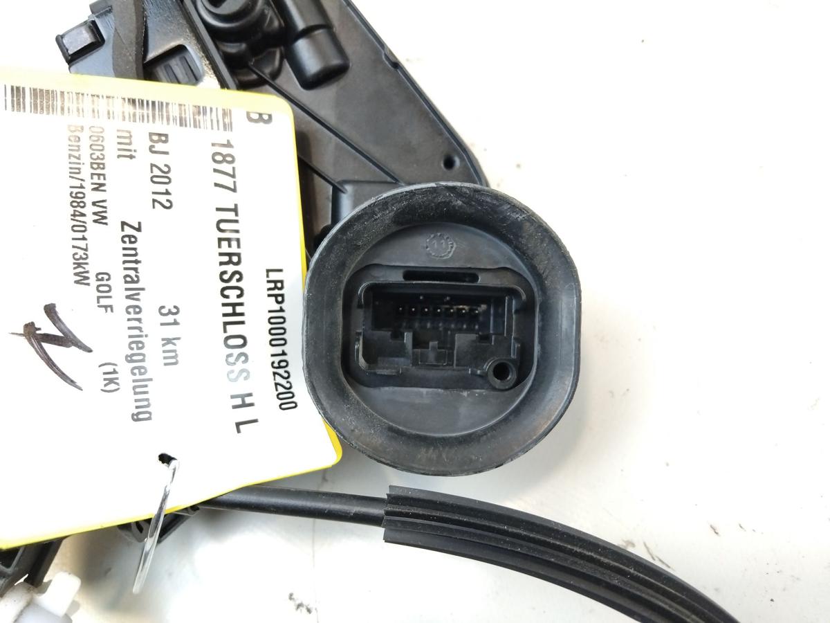 VW Golf 6 original Türschloß hinten links mit Zentralverriegelung Bj.2012