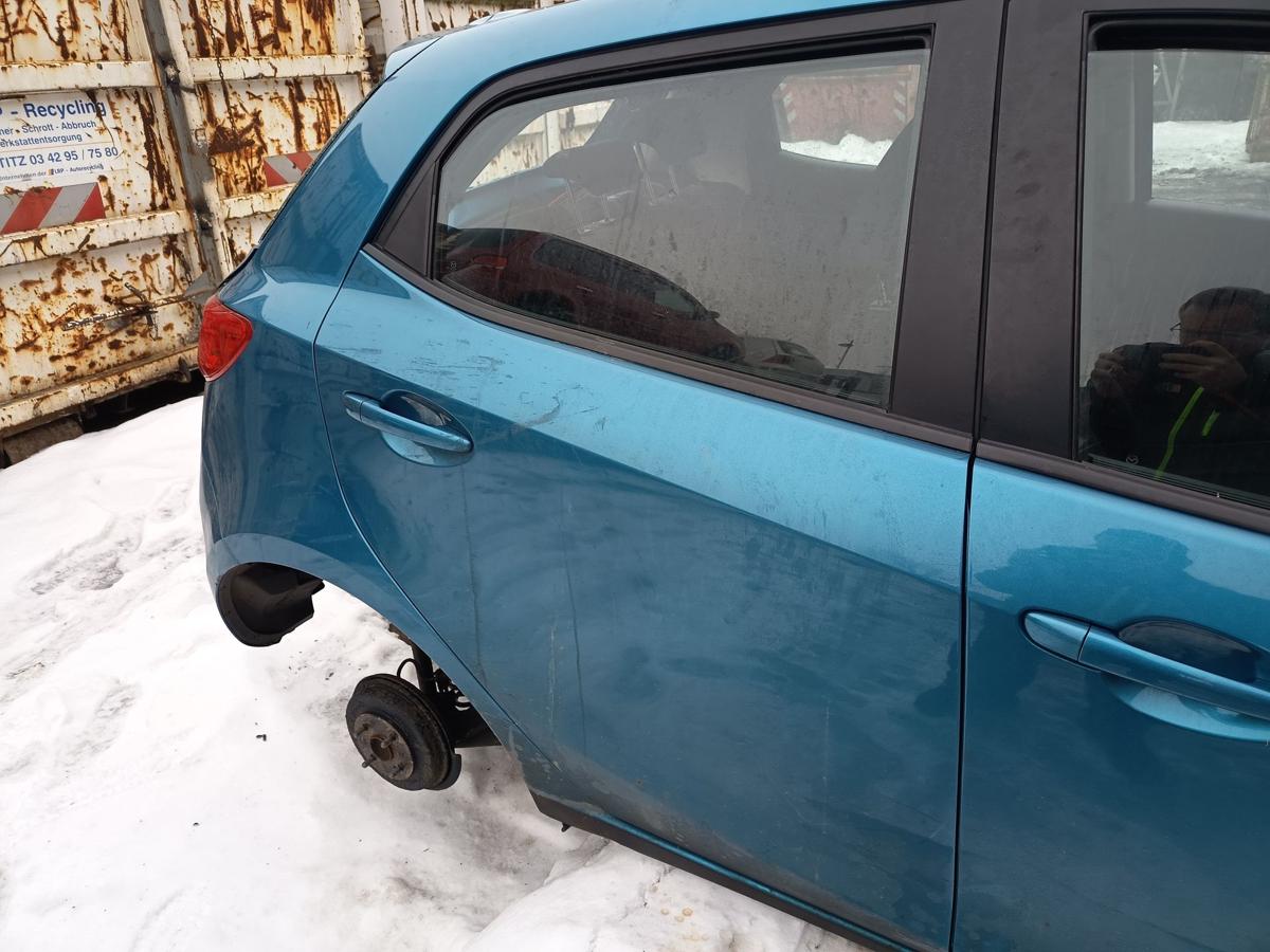 Mazda 2 DE original T&uuml;r hinten rechts 40E Faroblau met Baujahr 2010