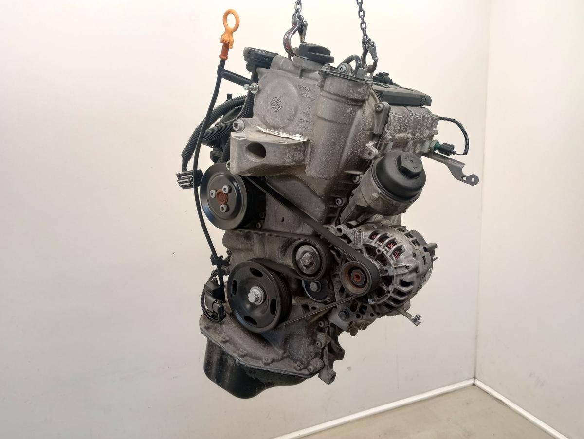 VW Polo V 6R original geprüfter Benzinmotor CGPB 1,2l 44kW 128Tkm Bj 2009