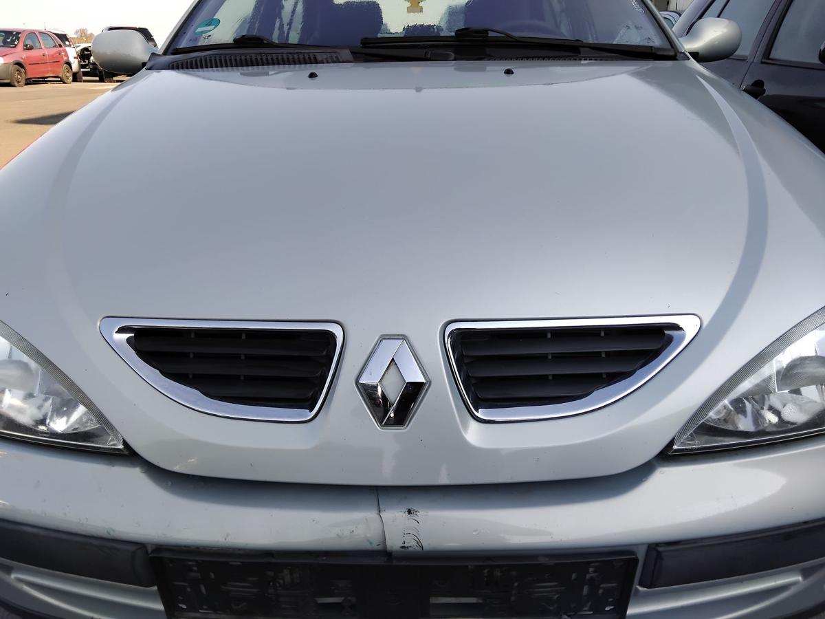 Renault Megane 1 Facelift orig Motorhaube Deckel vorn MV632 Gris Boreal BJ2001