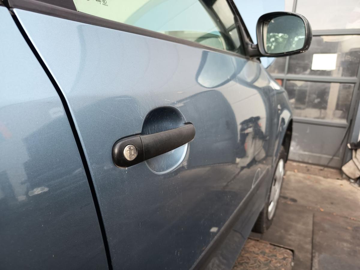 Skoda Fabia II 5J original T&uuml;r vorn rechts Beifahrer F5X Satingrau Bj 2008