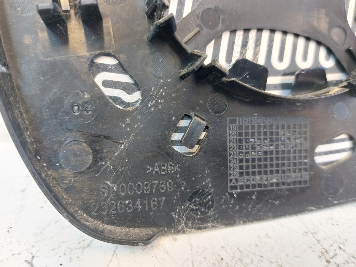 Mercedes Citan W420 Spiegelglas Glas Au&szlig;enspiegel links heizbar