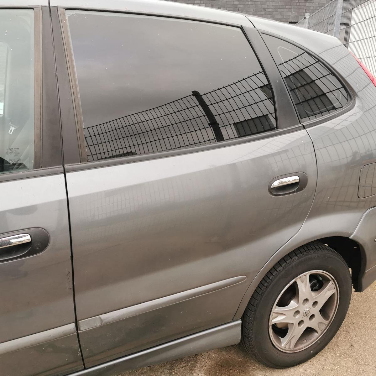 Nissan Almera Tino V10 Tür Autotür Rohbautür hinten links KY5 Techno Grey Met