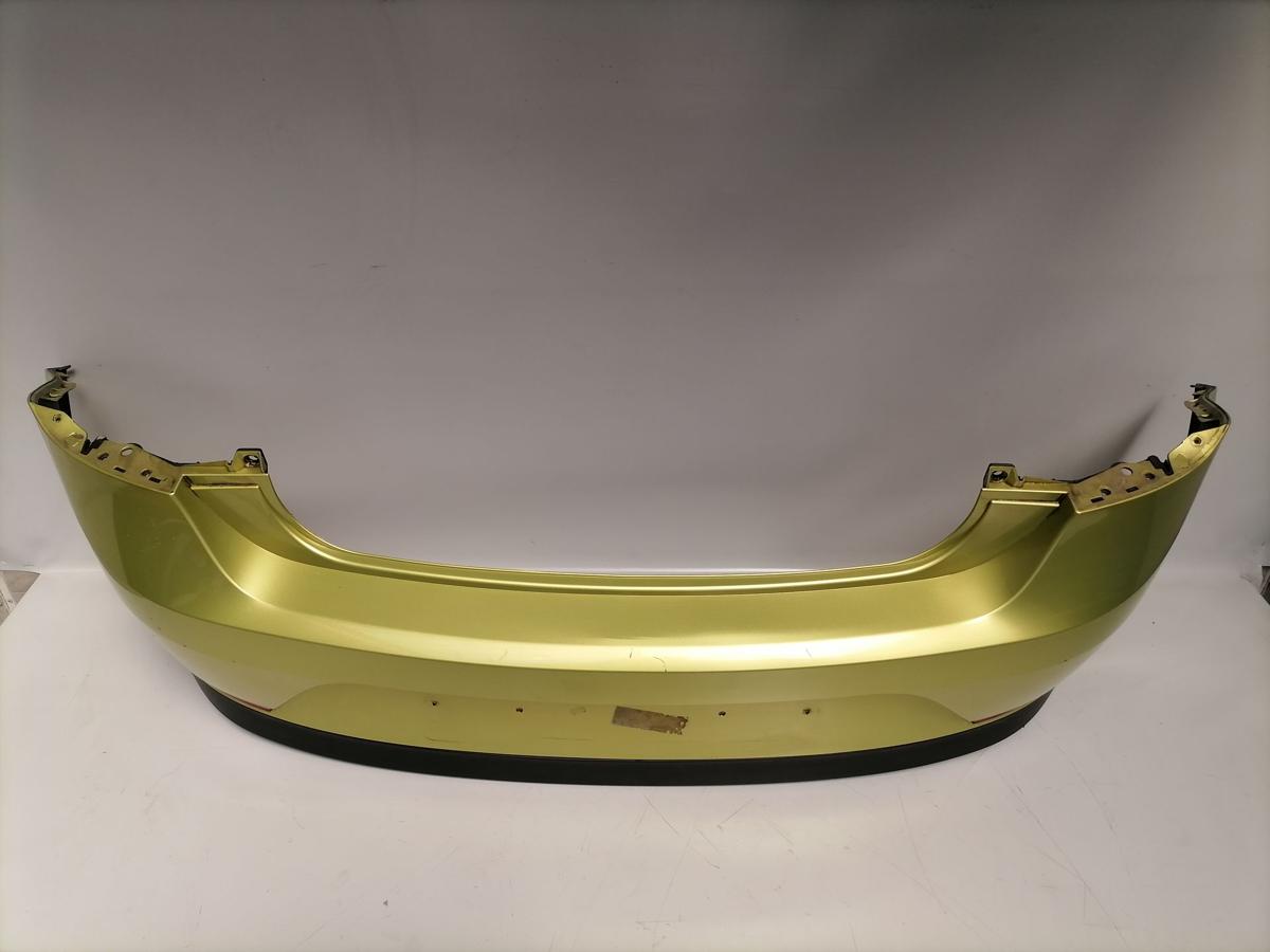 Seat Ibiza 6J original Stoßstange Stoßfänger hinten LS1T Amarillo Citrusmetallic 3 Türer BJ09