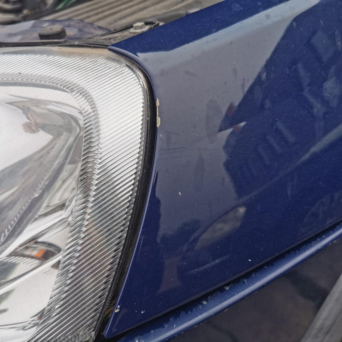 Opel Combo C Kotflügel Fender Seitenwand vorn links 20Z Royalblau