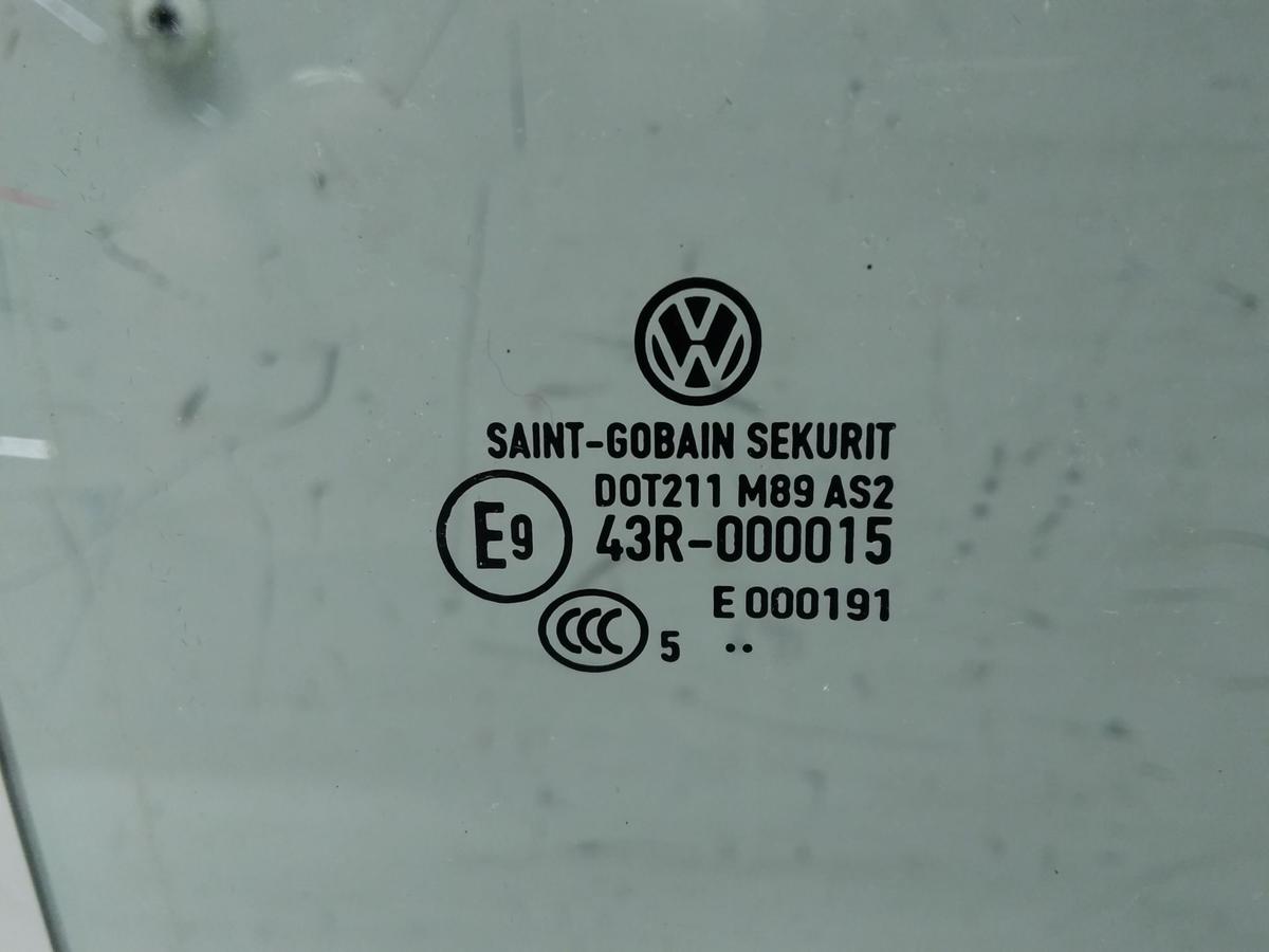 VW Polo 9N3 original T&uuml;rscheibe hinten rechts 5-t&uuml;rig gr&uuml;ncolor BJ2005