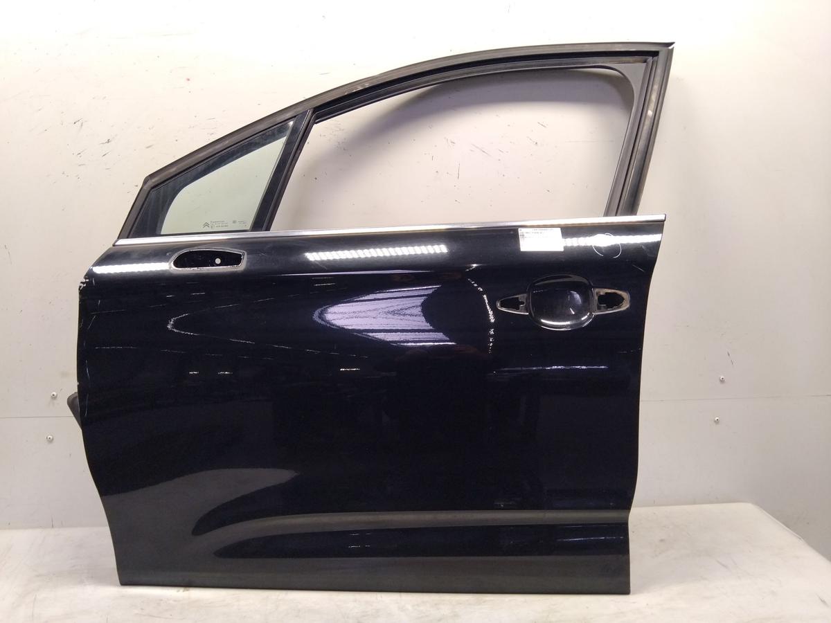 Citroen C4 Serie 2 Typ N T&uuml;r vorn links Fahrert&uuml;r schwarzmetallic KTV Bj.2012