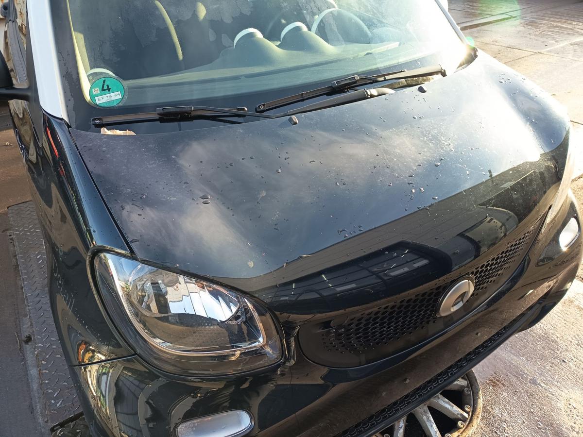 Smart Fortwo Coupe 453 original Motorhaube ECA schwarz vor Facelift BJ 2016