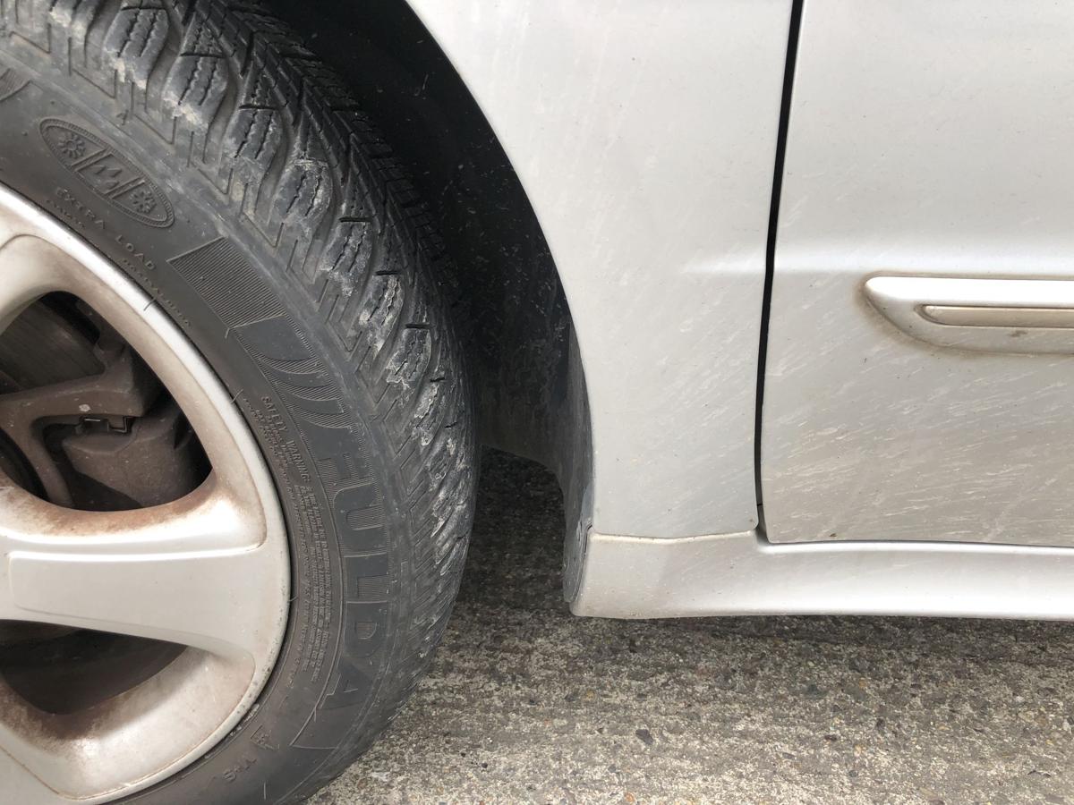 Mercedes A Klasse W169 Kotflügel vorn links Fahrerseite 761 Polarsilber Metallic