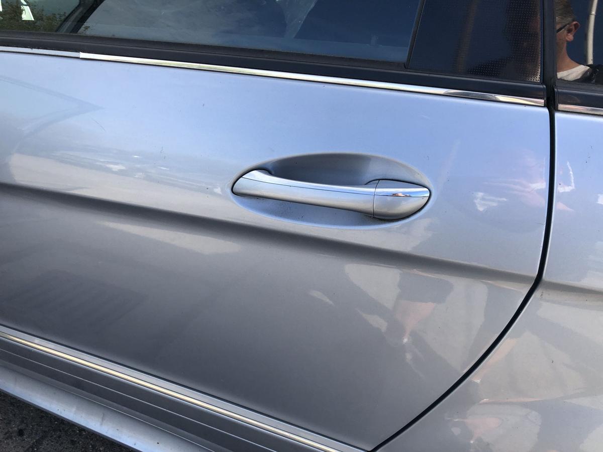 Mercedes B-Klasse W245 T&uuml;r hinten links Fondt&uuml;r im Rohbau 391 Horizontblau