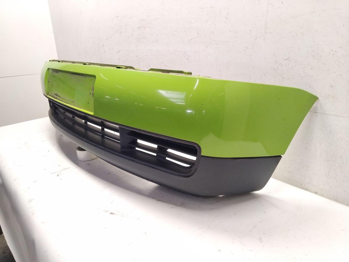 VW Lupo 6X original Sto&szlig;f&auml;nger Sto&szlig;stange vorn LR6A Fantasiagr&uuml;n BJ1999