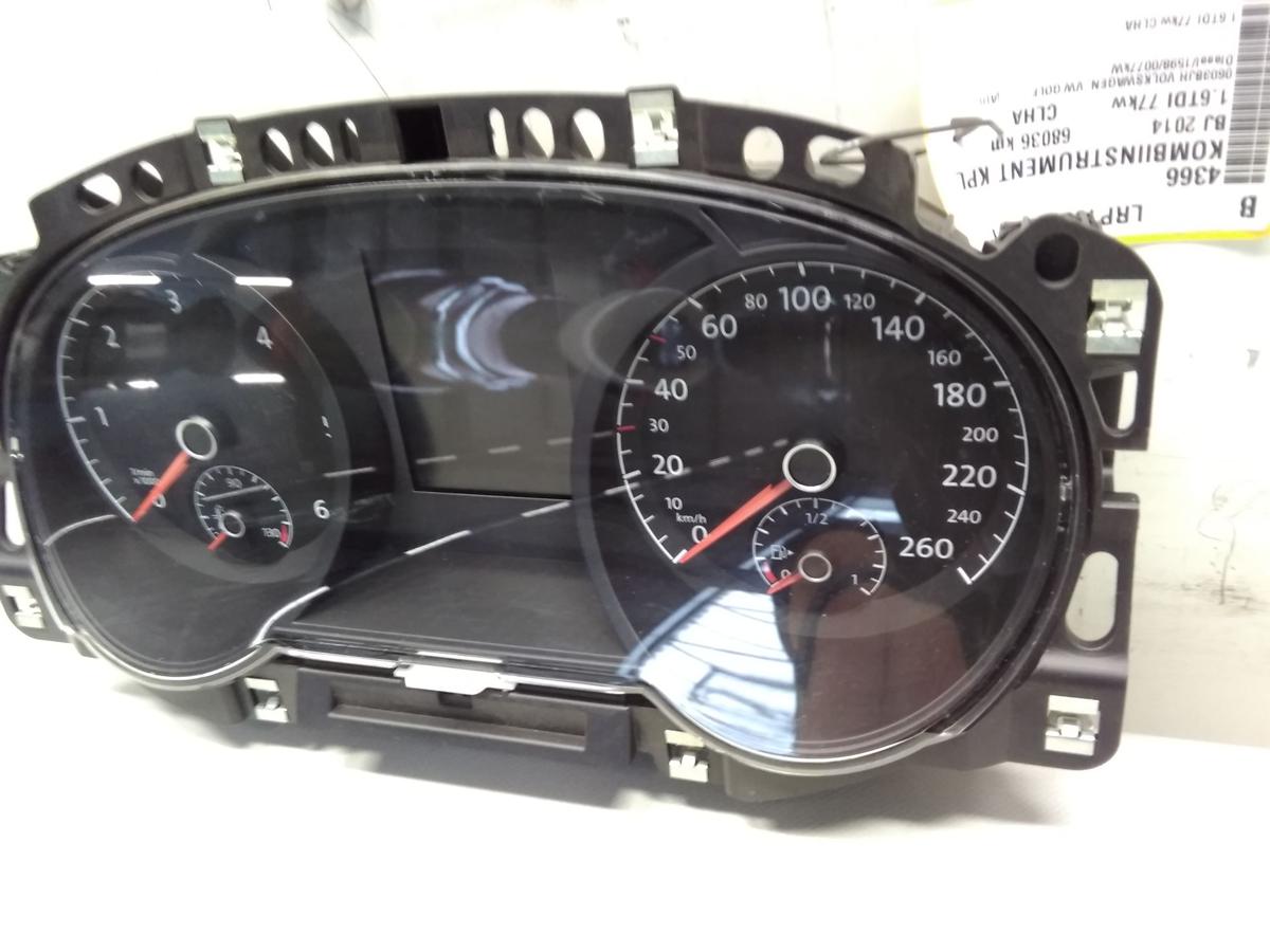 VW Golf 7 original Kombiinstrument Tacho Armatur 1.6TDI 77kw CLHA Bj.2014