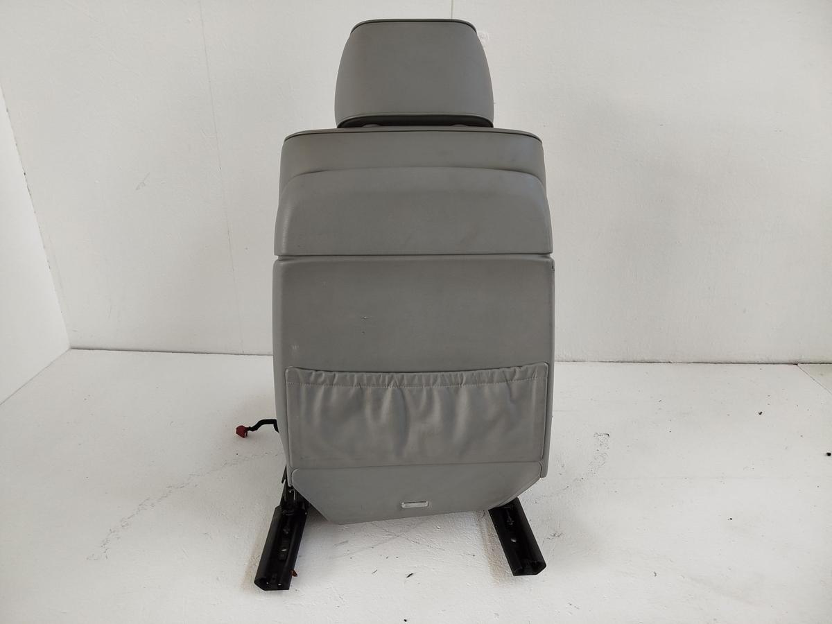 VW Phaeton 3D Sitz vorn links grau Ledersitz Memory Massage Heizung Lüftung