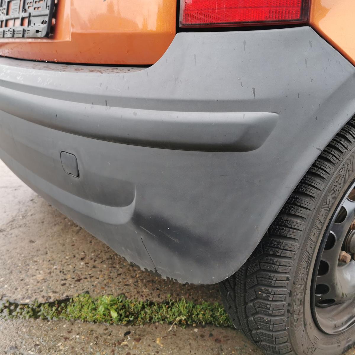 Fiat Panda 169 Stossstange Stossfänger Bumper hinten unlackiert RISS BILDER