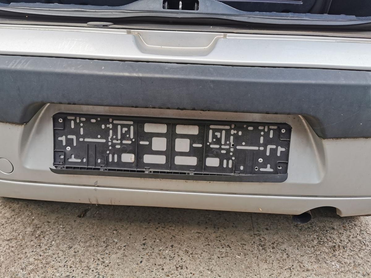 Peugeot 1007 K Stossfänger Stossstange Bumper hinten EZR Aluminiumgrau BILDER