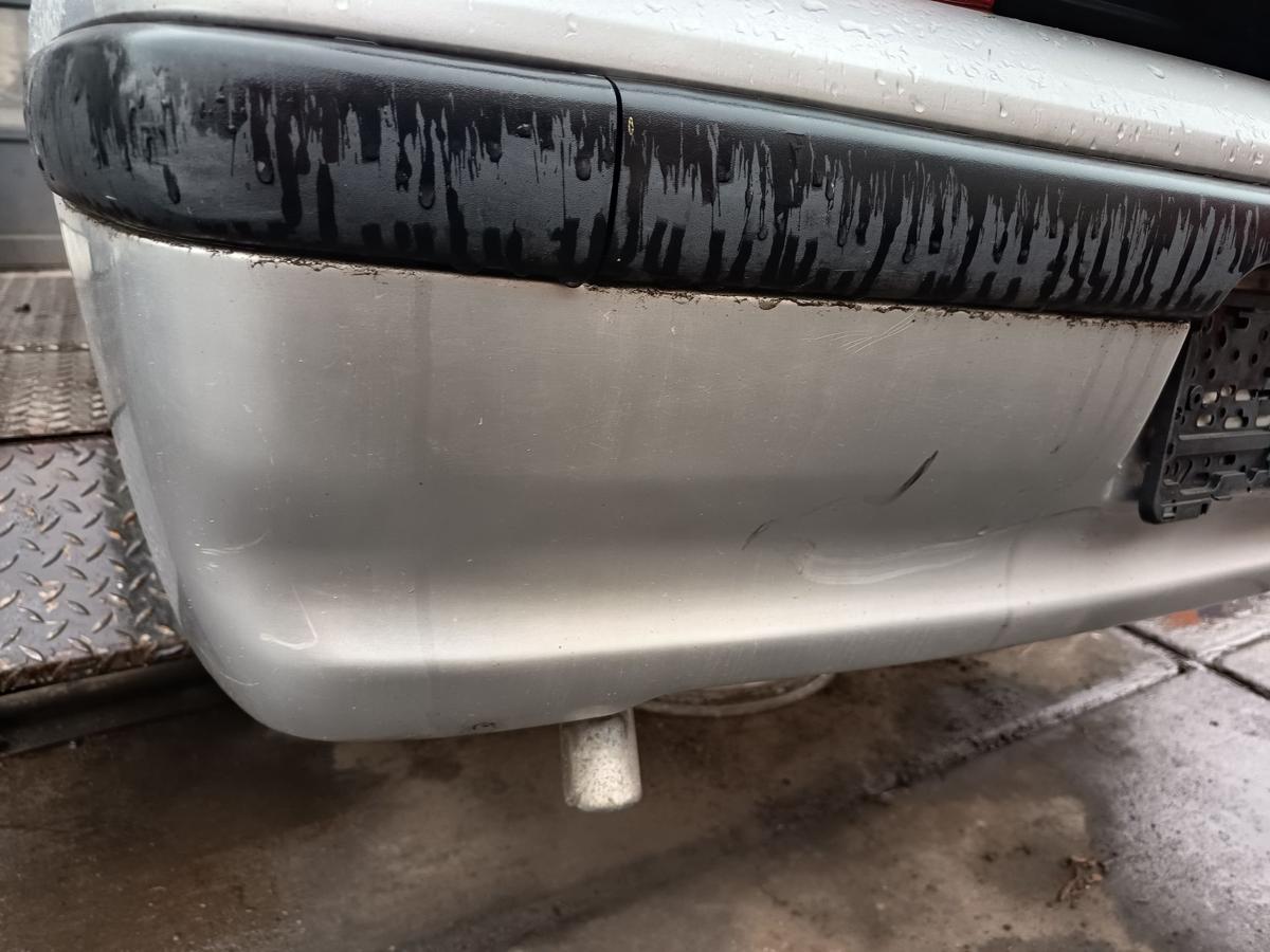 Peugeot 106 original Sto&szlig;stange hinten EZR Aluminiumgrau Baujahr 2002