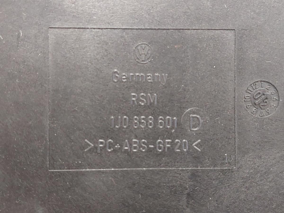 VW Bora 1J Becherhalter Getränkehalter Dosenhalter Halter vorn foliert Carbon