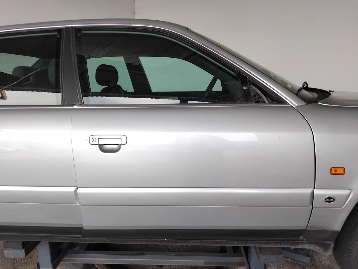 Audi A6 C4 T&uuml;r vorn rechts Beifahrert&uuml;r T&uuml;rblatt LY7M alusilbermetallic BJ1996