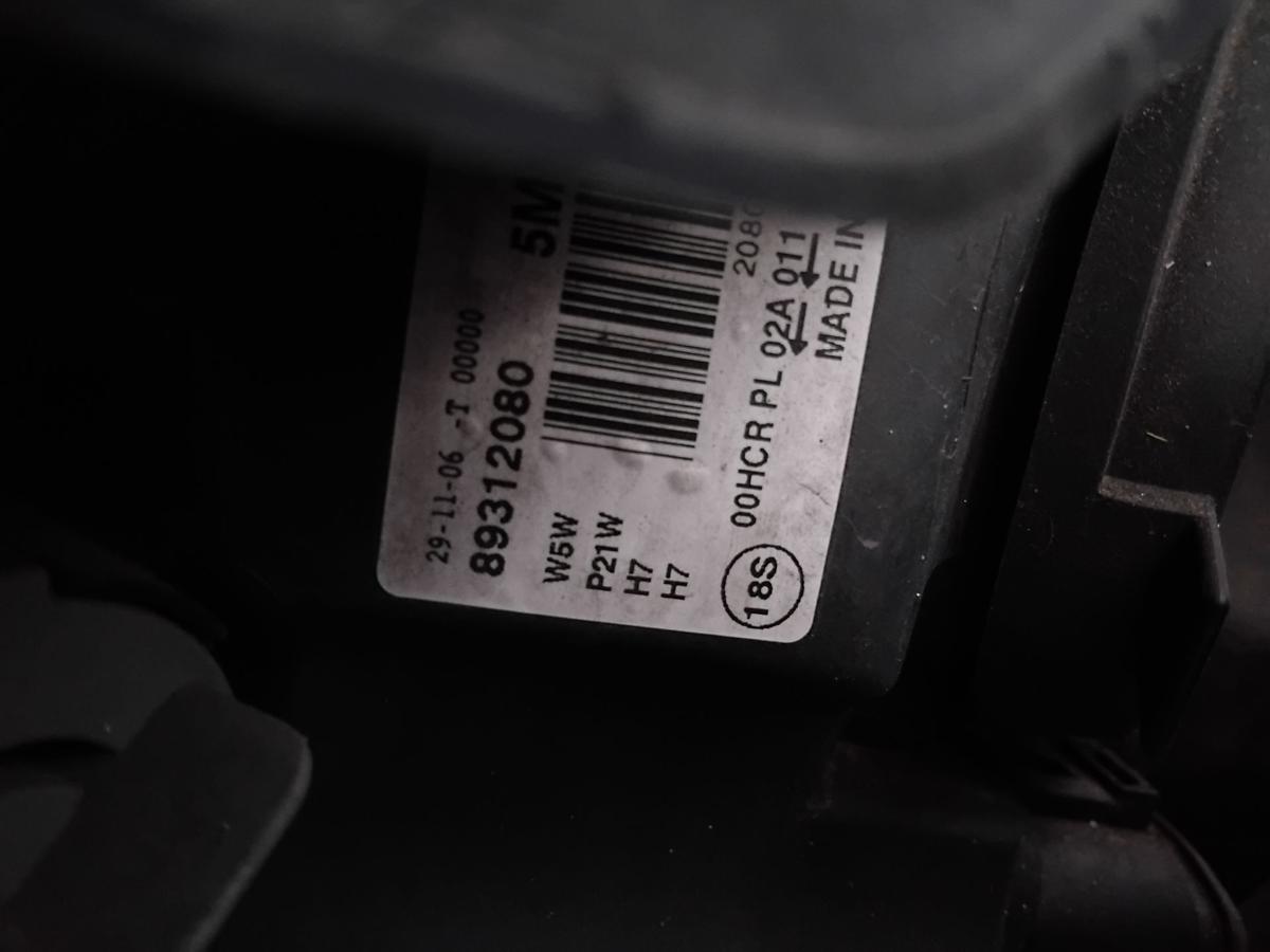 VW Golf Plus 5M original Scheinwerfer rechts Valeo Halogen mit LWR BJ2007