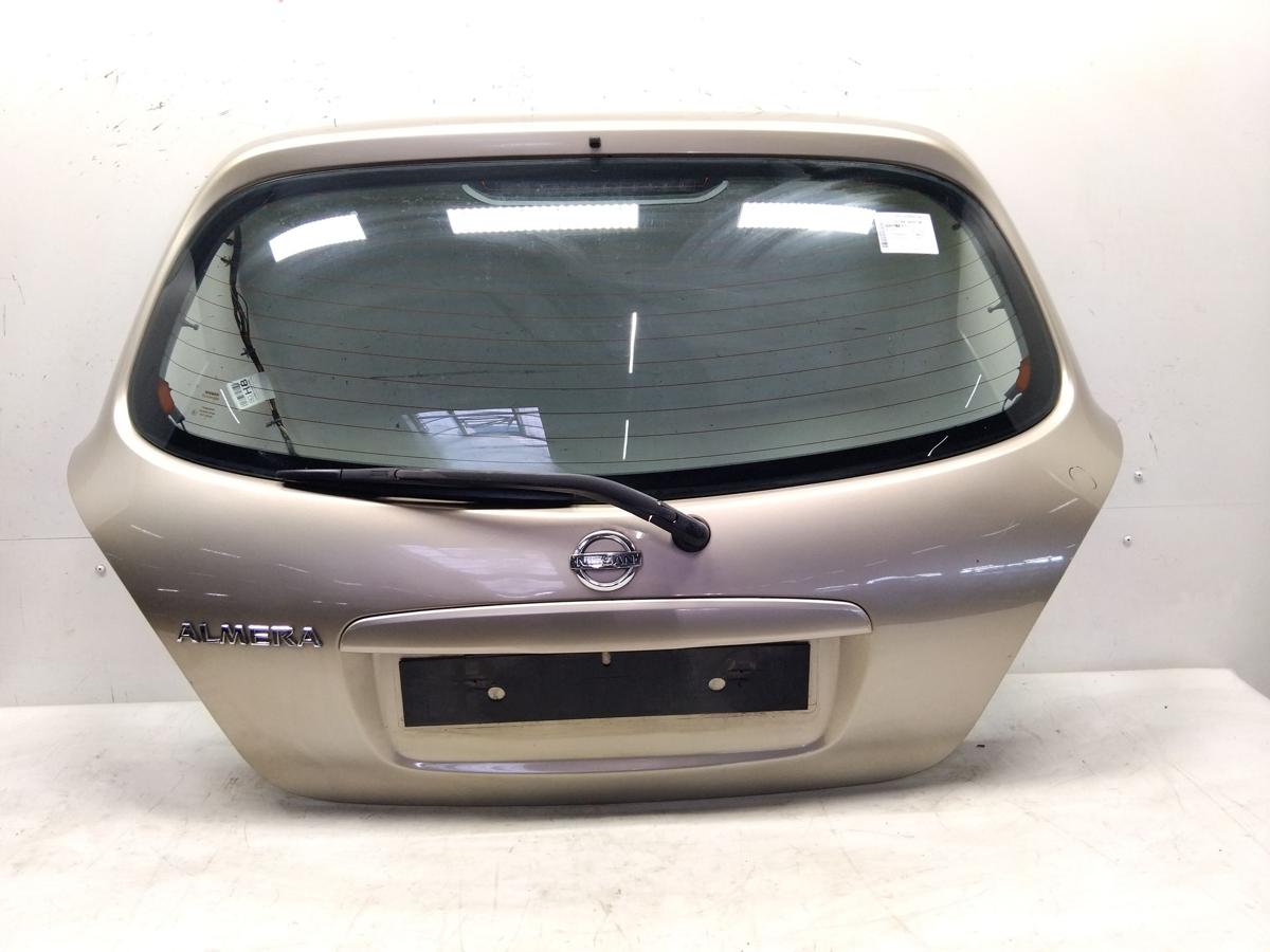 Nissan Almera N16 orig Heckklappe EY2 Vegasgold mit Heckscheibe Flie&szlig;heck BJ2003
