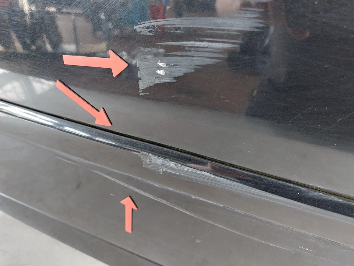 Audi A4 8E 8EC B7 Avant T&uuml;rblatt hinten rechts T&uuml;r Fondt&uuml;r Rohbau LZ9Y schwarz