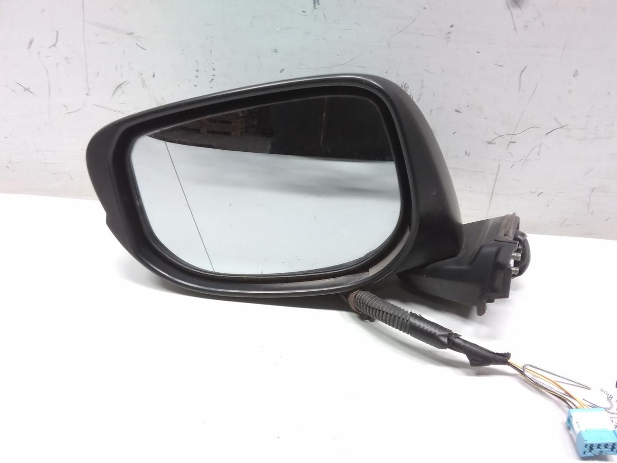 Honda Jazz 2 GG original Au&szlig;enspiegel links elektrisch beheizt 5pol BJ2008 BG53M Cerulean Blue