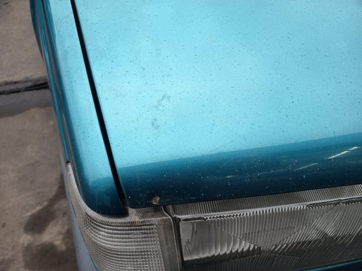 Volvo 850 original Motorhaube Klappe Deckel vorn Front 422 T&uuml;rkis met Bj 1995