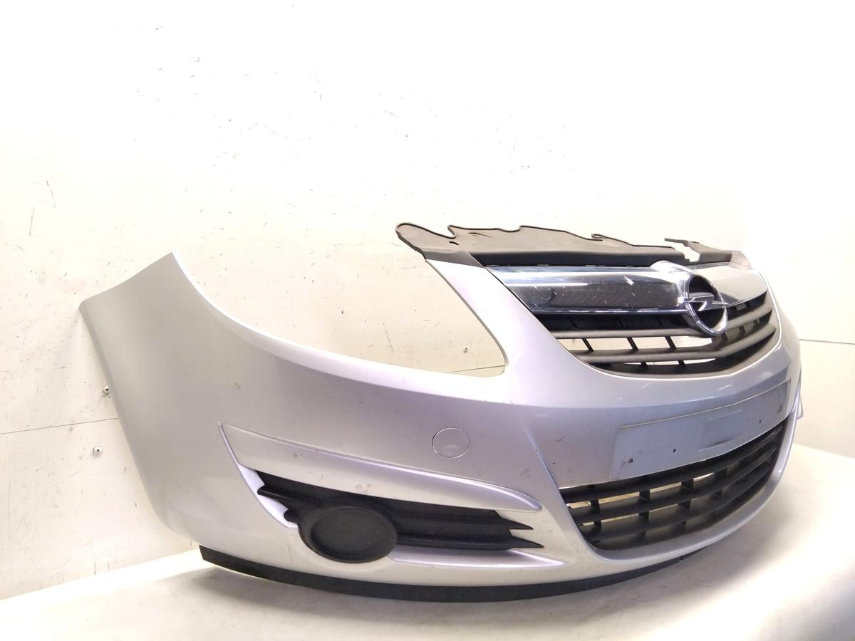 Opel Corsa D original Sto&szlig;f&auml;nger Sto&szlig;stange vorn starsilber III Z157 Bj.2006